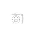  CALLISTO WALL NOIR 3W LED 3000 