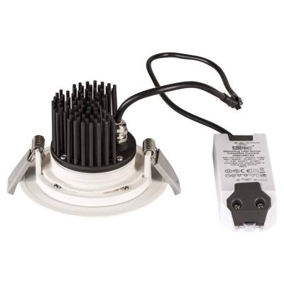  KINI LED, encastr� ext, blanc 
