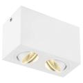  TRILEDO Double, plafonnier bl 