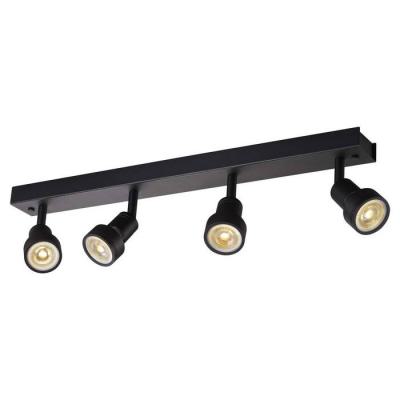  PURI 4 plafonnier, noir, GU10 