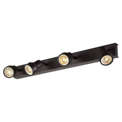  PURI 4 plafonnier, noir, GU10 