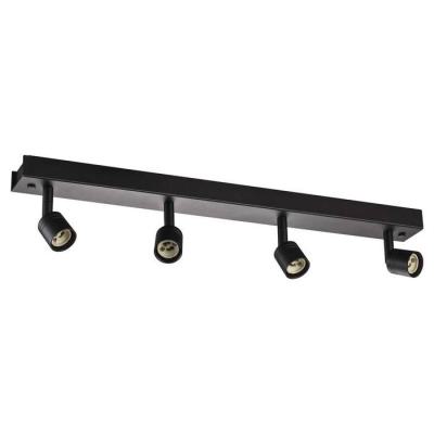 PURI 4 plafonnier, noir, GU10 