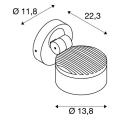  ESKINA SPOT SENSOR, applique e 