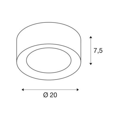  FERA 25, plafonnier int�rieur 