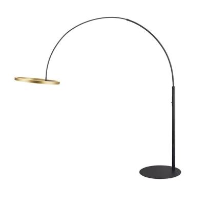  ONE BOW Lampadaire noir/laiton 