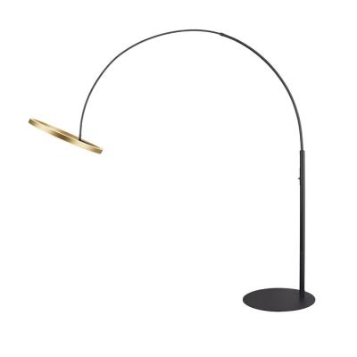  ONE BOW Lampadaire noir/laiton 