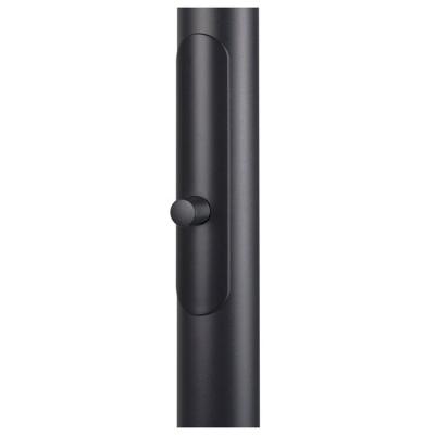  ONE STRAIGHT, lampadaire noir 