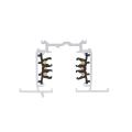  S-TRACK, rail encastr� 1m noir 