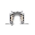  S-TRACK rail encastr� 4m blanc 
