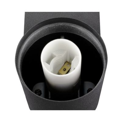  VARYT applique rond E14 noir 