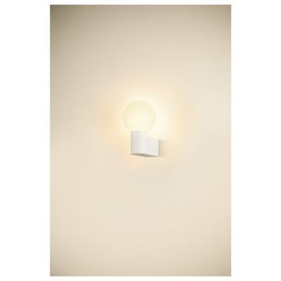  VARYT applique rond E14 blanc 