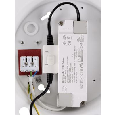  PANEL 60 CL round PHASE blanc 