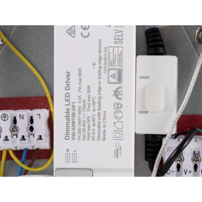  PANEL 60 PD round PHASE gris 