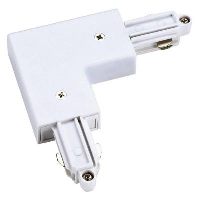  Connecteur 90� blanc terre int 