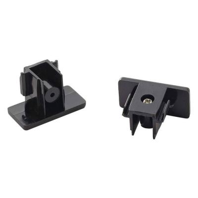  Embouts pr rail 1all noir x2 