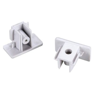  Embouts pr rail 1all blanc x2 