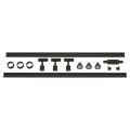  KIT rail 1 all PURI, noir 2x1m 