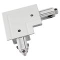  Connecteur 90� blanc terre ext 