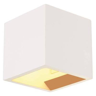  PLASTRA CUBE pl�tre blanc, G9 
