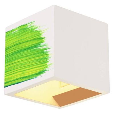  PLASTRA CUBE pl�tre blanc, G9 