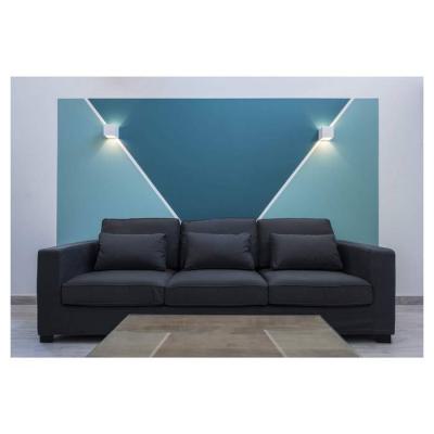  PLASTRA CUBE pl�tre blanc, G9 