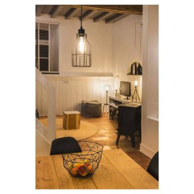  FENDA pied de lampe, noir 