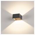  LOGS WALL anthrac LED blanc ch 