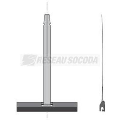  Attache tablier pour tube octo 