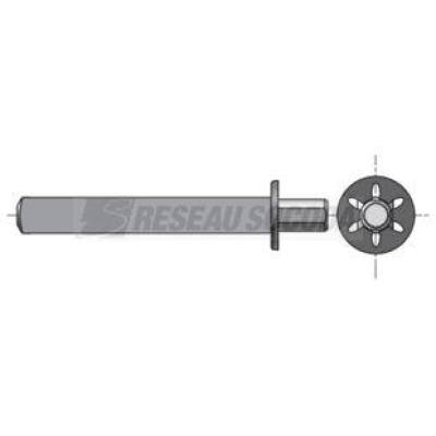  Axe carr� 13 tourillon D12 