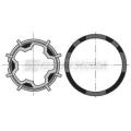  Roue+couronne D50 Deprat 53 x1 