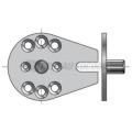  Plaqu� store - pion centrage d 