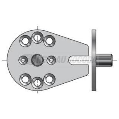  Plaqu� store - pion centrage d 