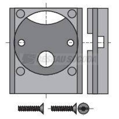  Support LS 40 caisson � tiroir 