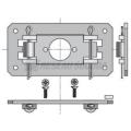  PLAQUE POINT FIXE O40 VR 