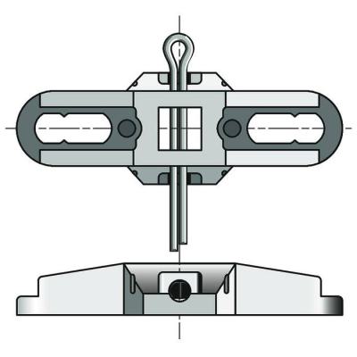  PLAQUE POINT FIXE - LS 40 / LT 