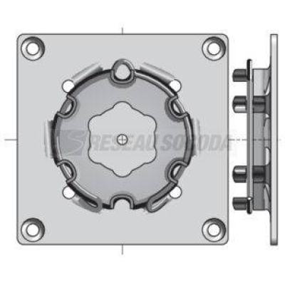 Plaque support D50/60 � visser 