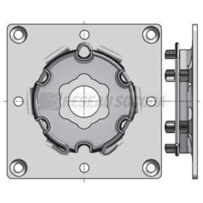  Plaque support � visser D50/D6 