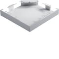  Angle plat DABA 50x80 blanc 
