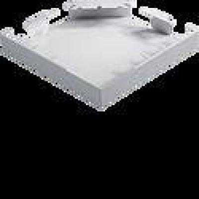  Angle plat DABA 50x80 blanc 