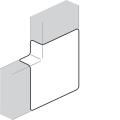  Angle plat GBD(A)50085 blanc 