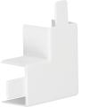  Angle plat LF 30x30mm blanc 