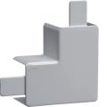  Angle plat LF 40x40mm gris pie 