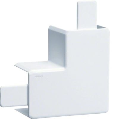  Angle plat LF 40x40mm blanc 