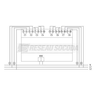  RM 8 H  KNX 