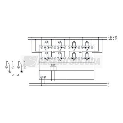  JM 8T 24V KNX 