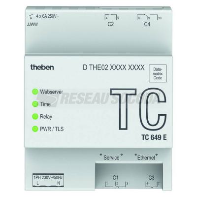  Horloge TC649E serveur WEB int 