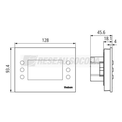  VARIA 826 S blanc KNX 