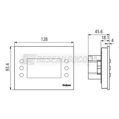  VARIA 826 S blanc KNX 