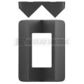  Fixation d'angle noir 