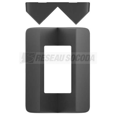  Fixation d'angle noir 